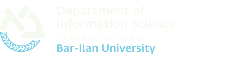 Department of Information Science Bar-Ilan University